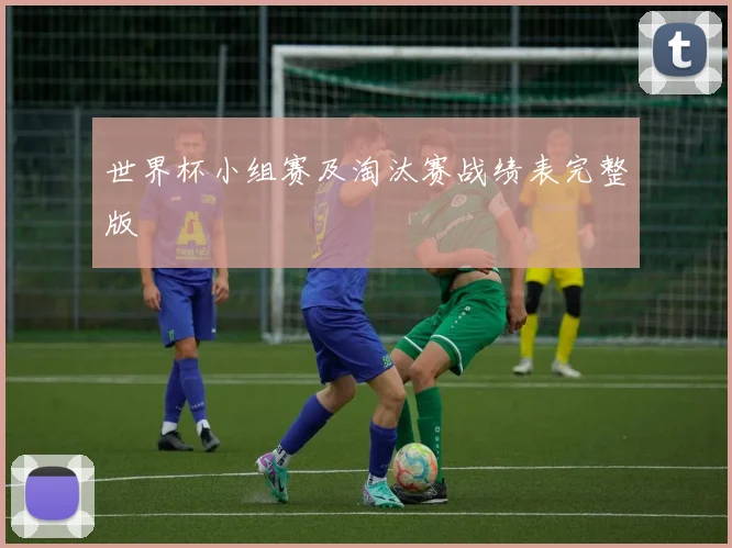 世界杯小组赛及淘汰赛战绩表完整版